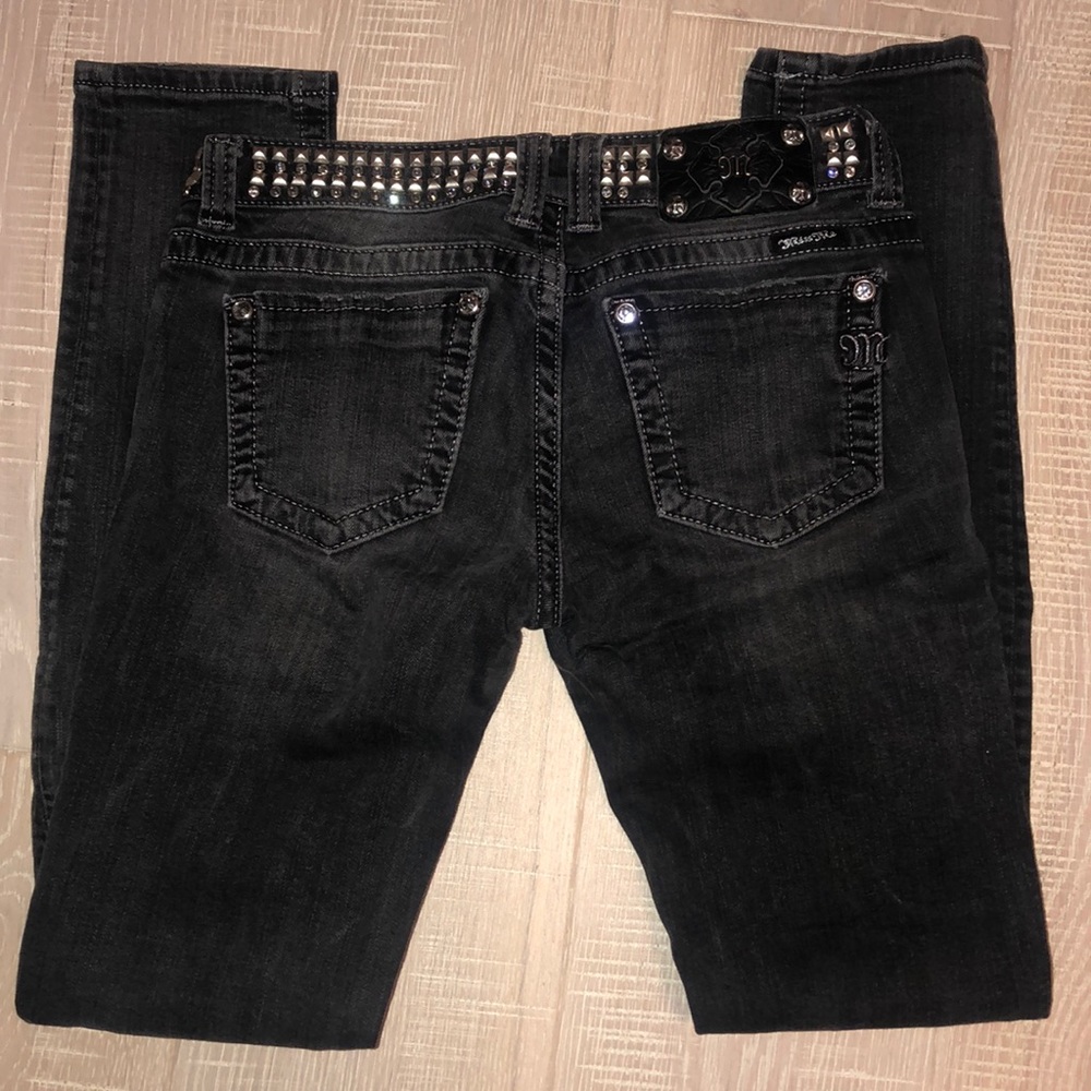 Miss Me Black Skinny Jeans